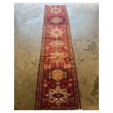 Hand-Knotted Karajeh Runner Rug-321