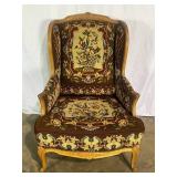 French Wingback Chair-7337