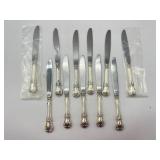 Set of 11 Sterling Handle Knives