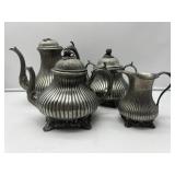 Pewter Tea Set-7041
