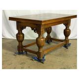 Antique Draw Leaf Table-9106