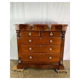 Antique Scotch Chest of Drawers-7436