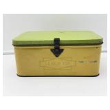 Yellow and Green Lunch Tin