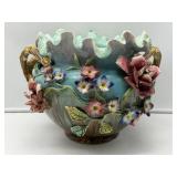 Antique Majolica Planter-8819