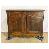 Antique Country French Cupboard-8881