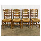 4 Ladder-Back Chairs