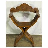 Folding Savonarola Chair-8876