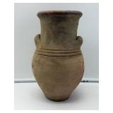 Terracotta Clay Vase with Handles