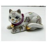 Franklin Mint Porcelain Cat