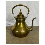 Antique Brass Teapot-9041
