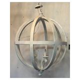 Large Wooden Light Fixture