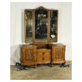 French Oak Vanity-7324