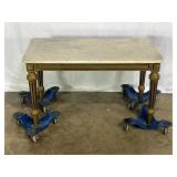 Marble-Top Coffee Table-7915