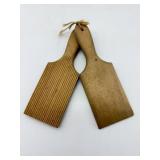 Wooden Butter Paddles