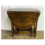 Antique Drop Leaf Table-8102