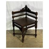 Antique Breton Corner Chair-6832