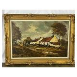 Emil Lammers Signed Landscape Painting - 5586
