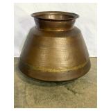 Antique Hammered Copper Pot-9035