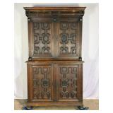 Antique French Buffet Deux Corps-8986