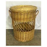 Wicker Basket with Lid-9121