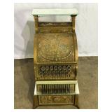 Antique National Brass Cash Register