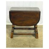 Antique Swivel Top Side Table-9125