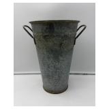 Galvanized Flower Bucket-8857