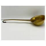 Brass Ladle with Hooked Handle