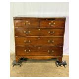 Antique Bow Front Chest