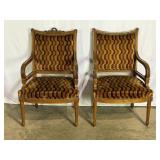 2 French Armchairs-8965