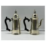 Vintage Silver Plated Coffee and Teapot Set
