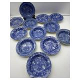 12 Royal Tudor Ware Bowls