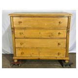 Antique Pine Chest-8877