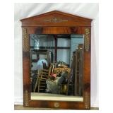 Neoclassical Walnut Mirror - 4580