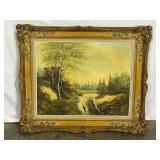 Oil Landscape Painting-9077