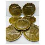 7 Gien Asparagus Plates-8656