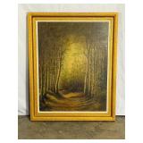 Oil Painting Signed By Artist