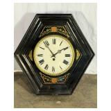 Hexagonal Wall Clock-7905