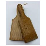 Wood Butter Paddles Set