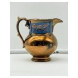 Copper Lustre Pitcher