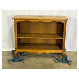 Oak Open Shelf Cabinet-8515