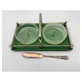 Art Deco Relish Dish