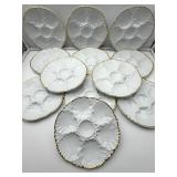 12 Oyster Plates-8948