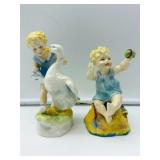 Pr Royal Worcester Child Figurines