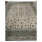Large Handwoven Kashan Rug-439