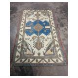 Handwoven Oushak Rug-402