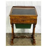 Antique Sewing Table Desk