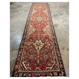 Hand-Knotted Hamedan Runner-452