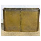 Stippled Brass Umbrella/Stick Stand-8936