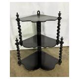 Ebonized Corner Shelf-8461